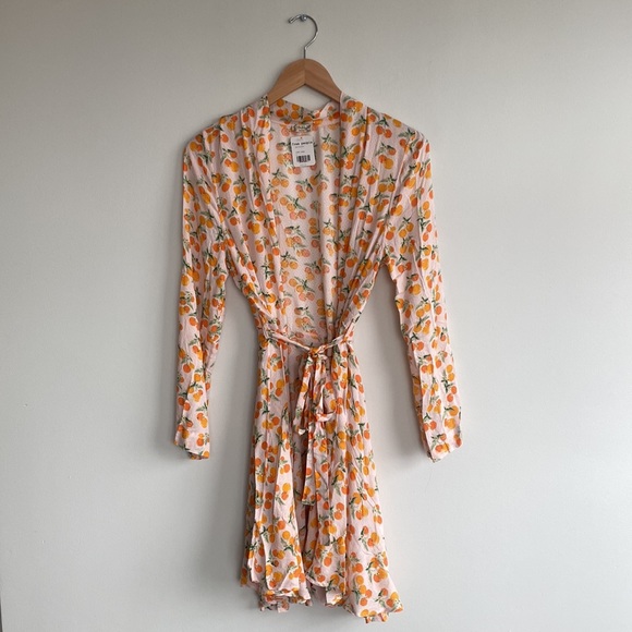 Worth It Grapefruit-Print Robe - Picture 5 of 12